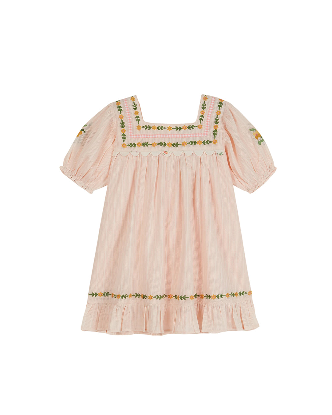 Emile Et Ida :: Robe Brodee Coquillage – The Front Shop