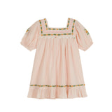 Emile Et Ida -  Robe  Brodee Coquillage
