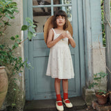 Emile Et Ida -  Robe Brodee Coeur Creme