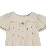 Emile Et Ida :: Robe Brodee Creme / Yellow