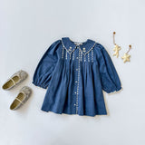 Emile Et Ida :: Robe Vintage Brodee Pigeon