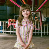 Misha And Puff -  Eyelet Popcorn Skating Skirt Bubble Space Dye