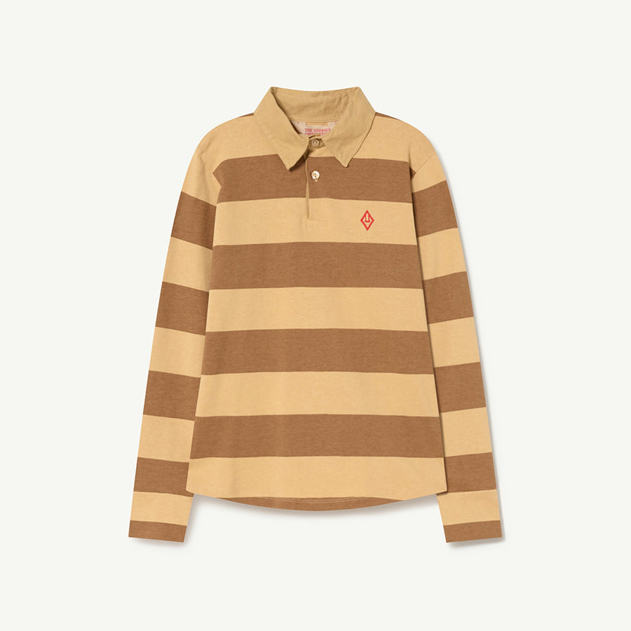 The Animals Observatory :: Eel Kids T-Shirt Brown