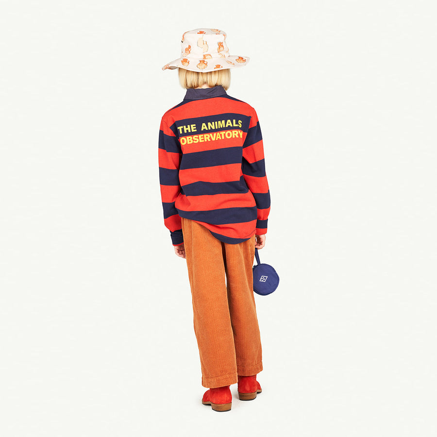The Animals Observatory :: Eel Kids T-Shirt Deep Blue