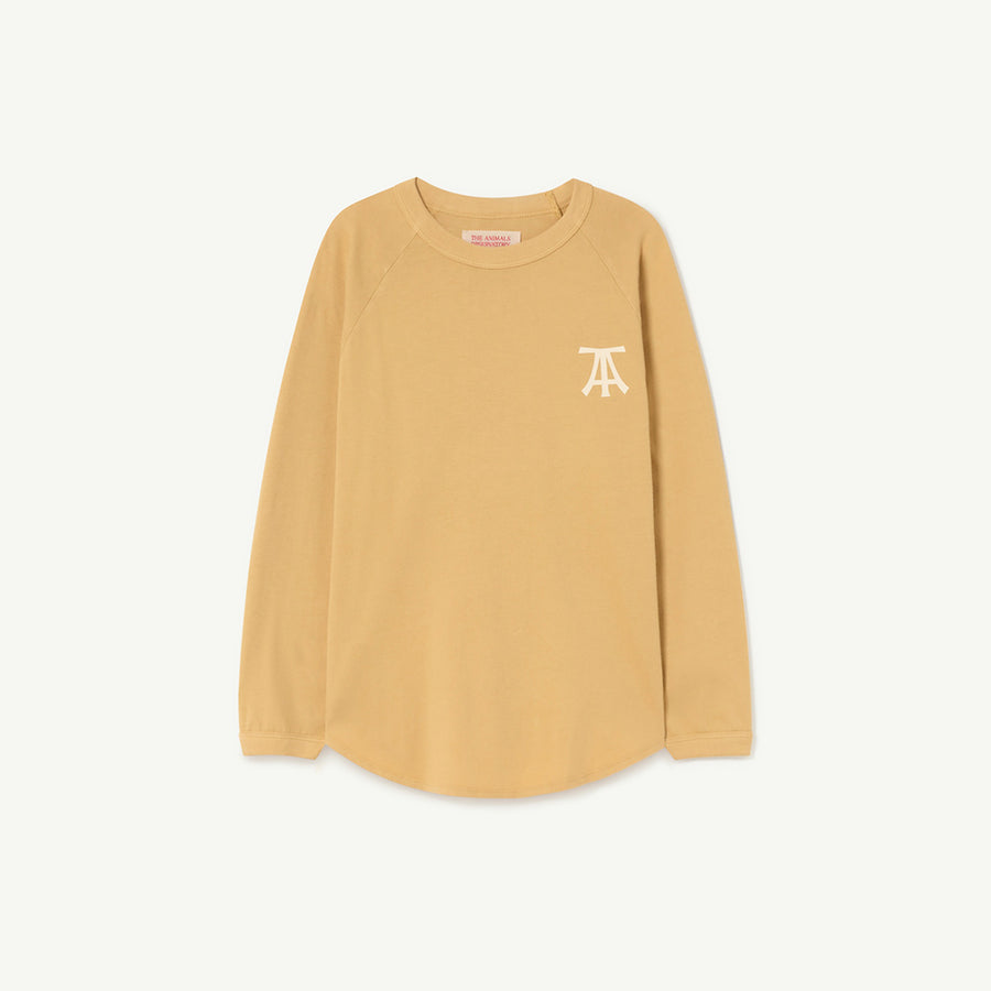The Animals Observatory :: Anteater Kids T-Shirt Brown