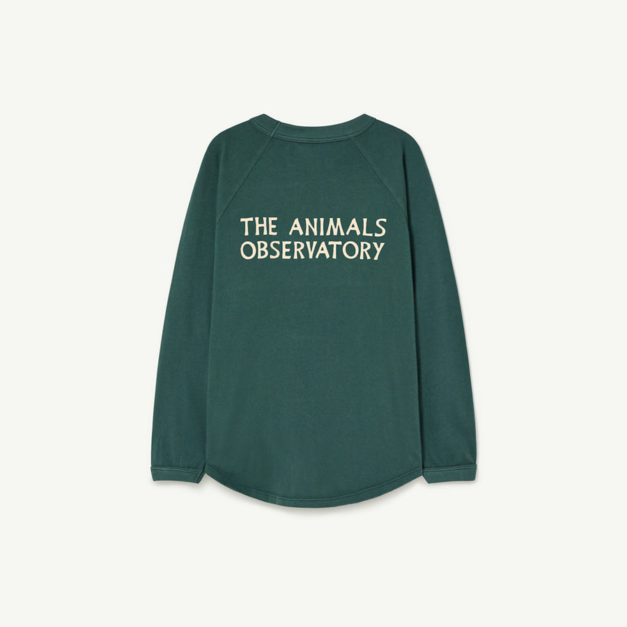 The Animals Observatory :: Anteater Kids T-Shirt Dark Green