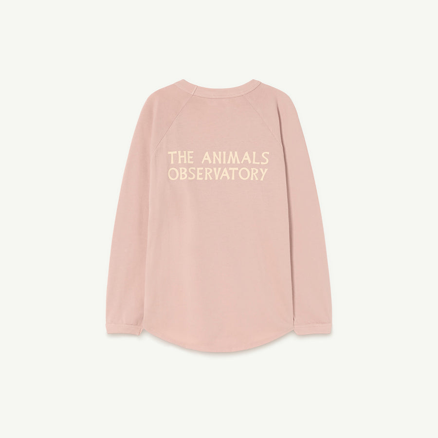 The Animals Observatory :: Anteater Kids T-Shirt Rose