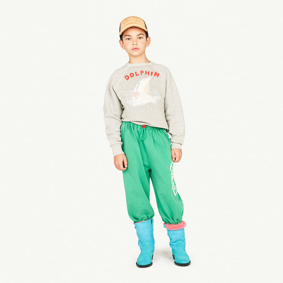 The Animals Observatory :: Shark Kids Sweatshirt Grey