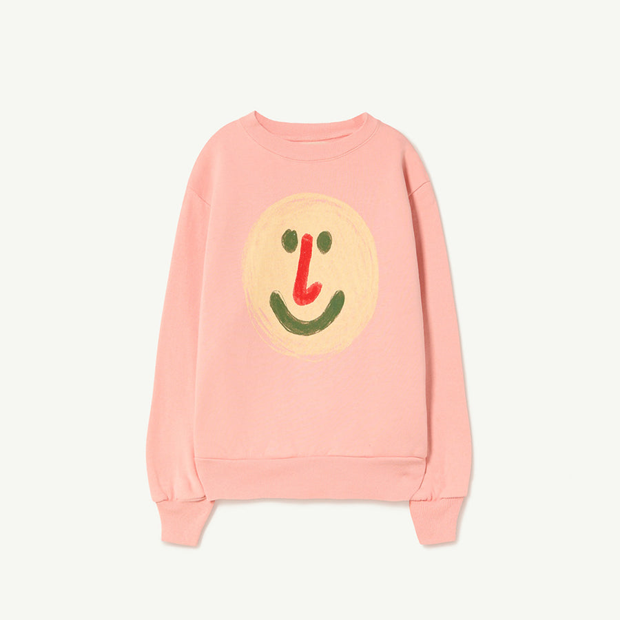 The Animals Observatory :: Bear Kids Sweatshirt Pink