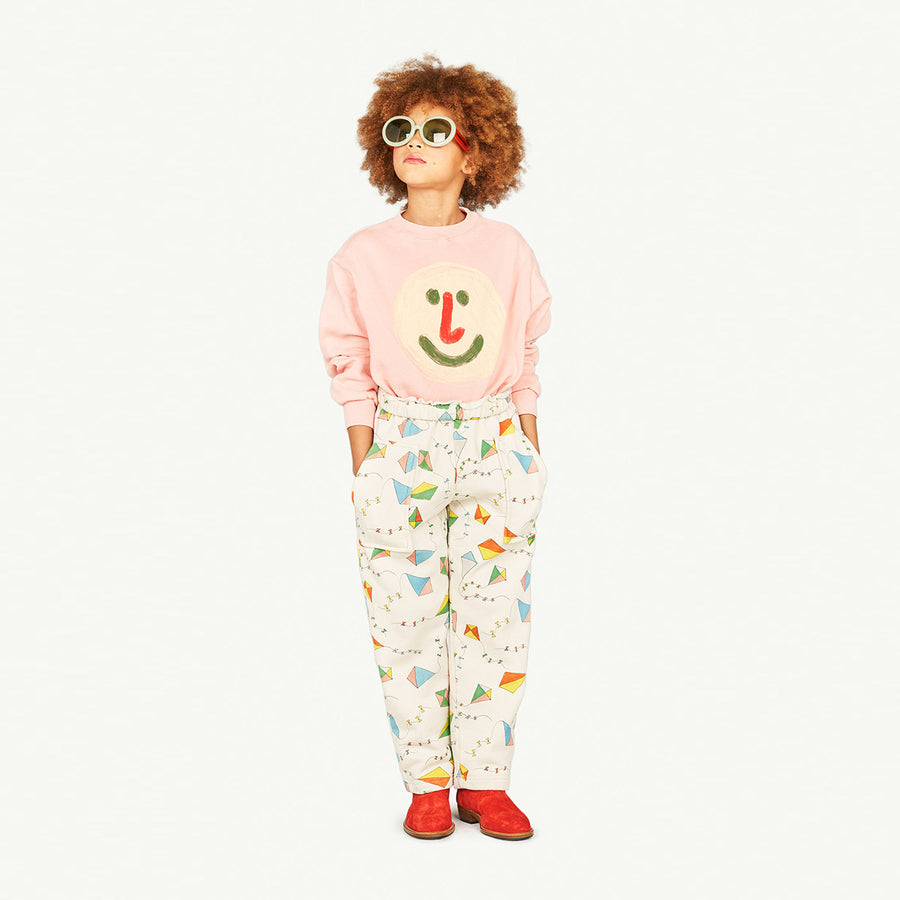 The Animals Observatory :: Bear Kids Sweatshirt Pink