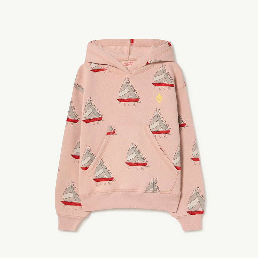 The Animals Observatory :: Beaver Kids Sweatshirt Rose