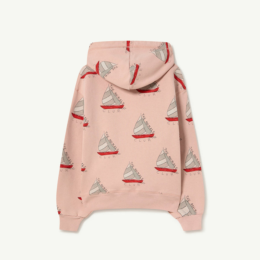 The Animals Observatory :: Beaver Kids Sweatshirt Rose