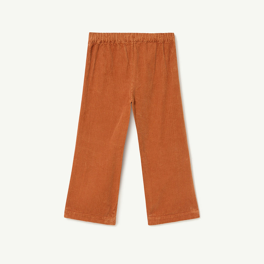 The Animals Observatory :: Corduroy Porcupine Kids Pants Brown