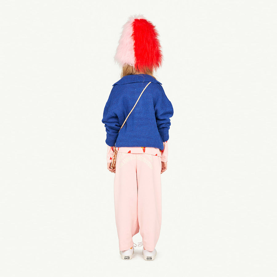 The Animals Observatory :: Raven Kids Sweater Blue Animals