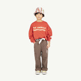 The Animals Observatory :: Leo Kids Sweatshirt Maroon