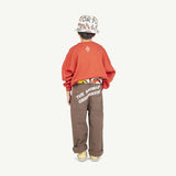 The Animals Observatory :: Leo Kids Sweatshirt Maroon