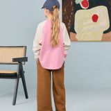 The Animals Observatory - Anteater Kid Long Sleeve T-Shirt Red