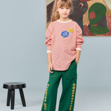 The Animals Observatory - Anteater Kid Long Sleeve T-Shirt Pink