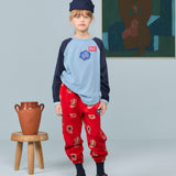 The Animals Observatory - Dromedary Kid Sweatpants Red