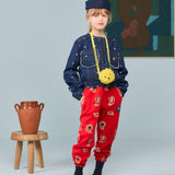 The Animals Observatory - Swift Denim Kid Denim Jacket Blue