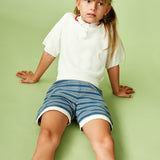 Fub -  Pique Oversize Polo Ecru