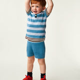 Fub -  Rib Shorts Sea