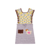 Misha And Puff -  Farm Topanga Pinafore Mist
