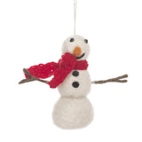 Felt So Good :: Handmade Felt Small Snowman