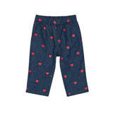Floess :: Amee Pants Mid Blue Heart