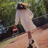 Floess -  Claire Dress Ivory White