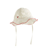 Floess -  Claire Sun Hat Ivory White