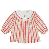 Floess :: Noelle Dress Holiday Stripe