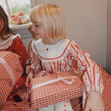 Floess :: Noelle Dress Holiday Stripe