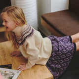 Fub - Lambswool Fair Isle Sweater Creme