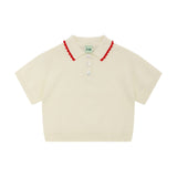 Fub -  Pique Oversize Polo Ecru