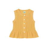 Fub -  Pointelle Top Butter