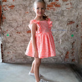 Mi Loves :: Neon Dress With Beautiful Frill Details