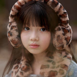 [Pre-Order] Mes Kids Des Fleurs - Earmuffs Leopard