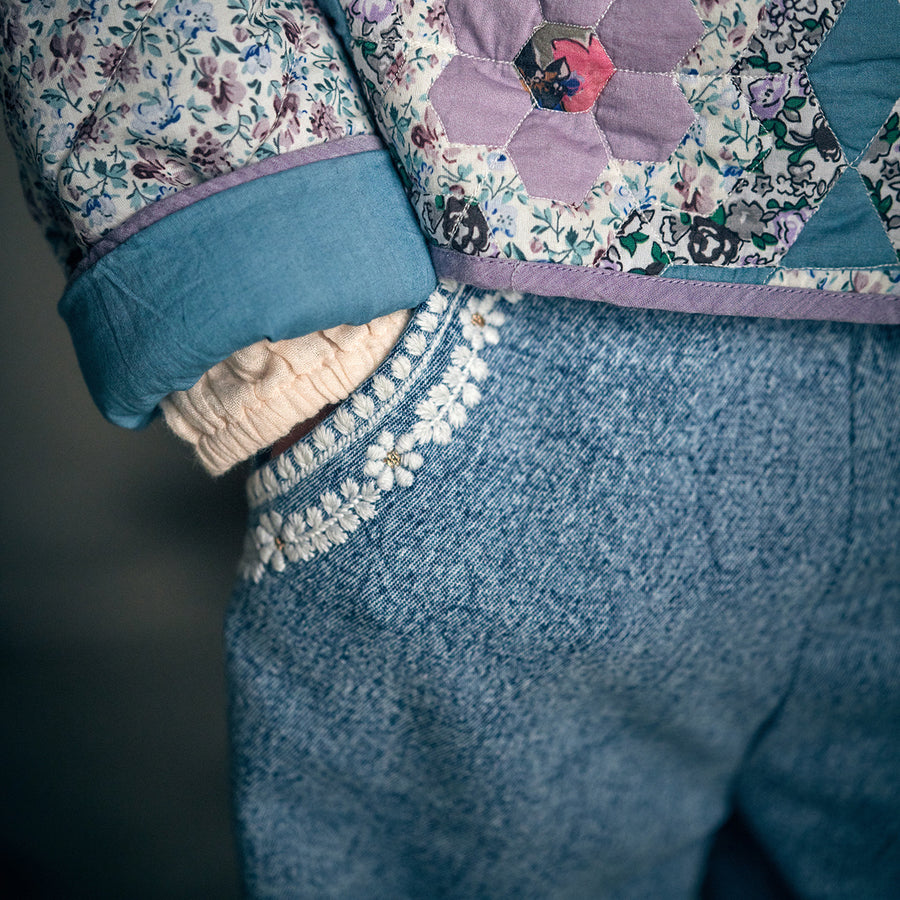 Louise Misha :: Pants Flor Stone Blue