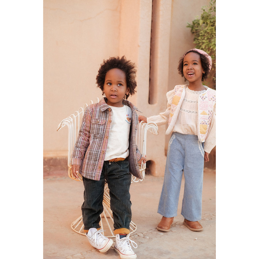 Louise Misha :: Pants Flor Stone Blue