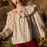 Louise Misha - Blouse Ilaria Pink / Flow