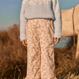 Louise Misha - Pants Florali Cream Carnation Vale