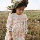 Louise Misha - Dress Saralou Cream Carnation Vale