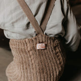 Silly Silas :: Granny Teddy Footless (무발) Cotton Tights Peanut Blend