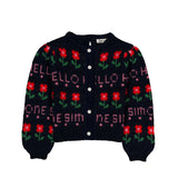Hello Simone :: Lison Cardigan Simone Navy
