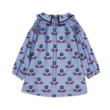 [입고중] Hello Simone :: Martha Dress Flora Blue