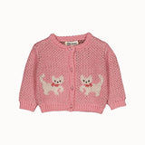 Hello Simone - Baby Jeannette Cardigan Pale Rose