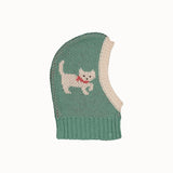 Hello Simone - Pinguin Hood Kitty Aqua