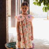 Bachaa :: Rose Quartz Dress Poppy Print