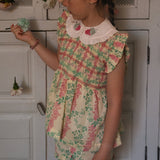 Bachaa -  Sunbeam Blouse & Short Set Arabesque Print